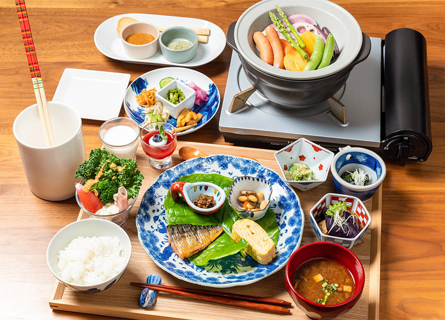料理　朝食
